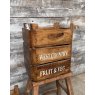West Country Fruit and Veg Wooden Crate