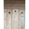 Antique French Elm Studded & Braced Door