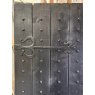 Antique Studded & Braced Cottage Front Door