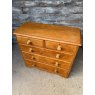 Antique Victorian Farmhouse Pine Chest of Drawers