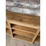Fabulous Antique Limed Oak Breakfront Bookcase