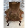 Antique George III Upholstered Armchair