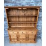 Vintage Waxed English Pine Farmhouse Dresser
