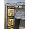 Beautiful Reclaimed Art Nouveau Cast Iron Fireplace