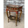Wonderful Vintage Florentine Painted Side Table