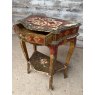 Wonderful Vintage Florentine Painted Side Table