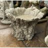 Rustic Birdbath