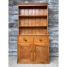 Antique Victorian Waxed Pine Farmhouse Dresser