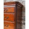 Antique Georgian Mahogany Chest On Stand