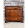 Massive Antique Oak & Pine Chest Of Drawers c1840