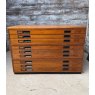 Great Large Mid Century Plans Chest