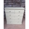 Vintage Upcycled Painted Chest Of Drawers
