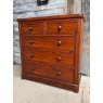 Antique Victorian Mahogany Chest Of Drawers