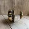 Front Door Turn Bell - Brass