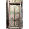 Rustic Vintage Indian Teak Framed Double Doors