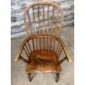 Fabulous Antique George III Elm & Ash Windsor Armchair