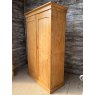 Beautiful Victorian Waxed Pine Large Cupboard