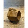 20th Century Mouseman Carved Oak Napkin Ring
