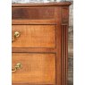 Antique English Regency Oak & Mahogany Chest Of Drawers