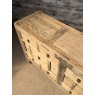 Fabulous Rustic Elm Multi Drawer Sideboard
