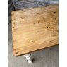 Vintage Farmhouse Pine Painted Dining Table