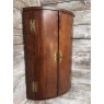 Antique George III Mahogany Hanging Corner Cupboard