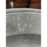 18th Century Pewter Charger By John Jupe Dated 1737