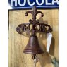 Rustic Painted Welcome Bell