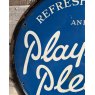 Antique Early 20th Century JPS "Player Please" Enamel Sign