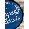 Antique Early 20th Century JPS "Player Please" Enamel Sign