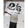 Antique Large London Stout Ale Enamel Sign