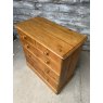Wonderful Victorian Pine Chest Of Drawers