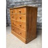 Wonderful Victorian Pine Chest Of Drawers
