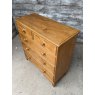 Vintage Farmhouse Pine Chest Of Drawers