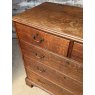 Antique George III English Oak Chest Of Drawers