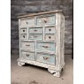 Rustic Painted Chest Of Drawers