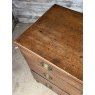 Antique Georgian Country Oak Chest Of Drawers