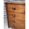 Antique Victorian Mahogany Chest Of Drawers