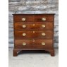 Well Proportioned Circa 1850 Mahogany Chest Of Drawers