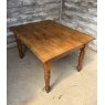 Antique Victorian Farmhouse Pine Dining Table