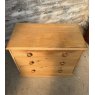 Antique Farmhouse Pine Chest Of Drawers