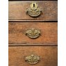 Antique Georgian Country Oak Chest Of Drawers c1720
