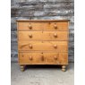 Antique Farmhouse Pine Chest Of Drawers