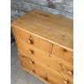 Antique Farmhouse Pine Chest Of Drawers