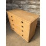 Beautiful 19th Century Stripped Pine Chest Of Drawers