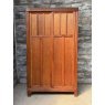 Vintage 1940's Mid Century Teak Veneer Wardrobe