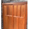 Vintage 1940's Mid Century Teak Veneer Wardrobe