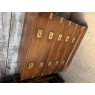Unusual Antique Small English Campaign Chest
