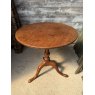 Antique Victorian Oak Tilt Top Table
