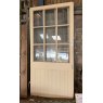 Massive Pair Of Reclaimed Half Glazed Barn Doors